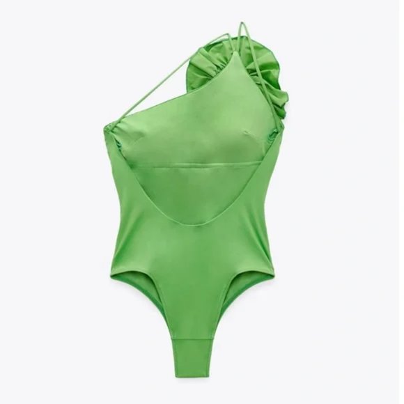 ZARA Floral Swimsuit - Picture 6 of 6